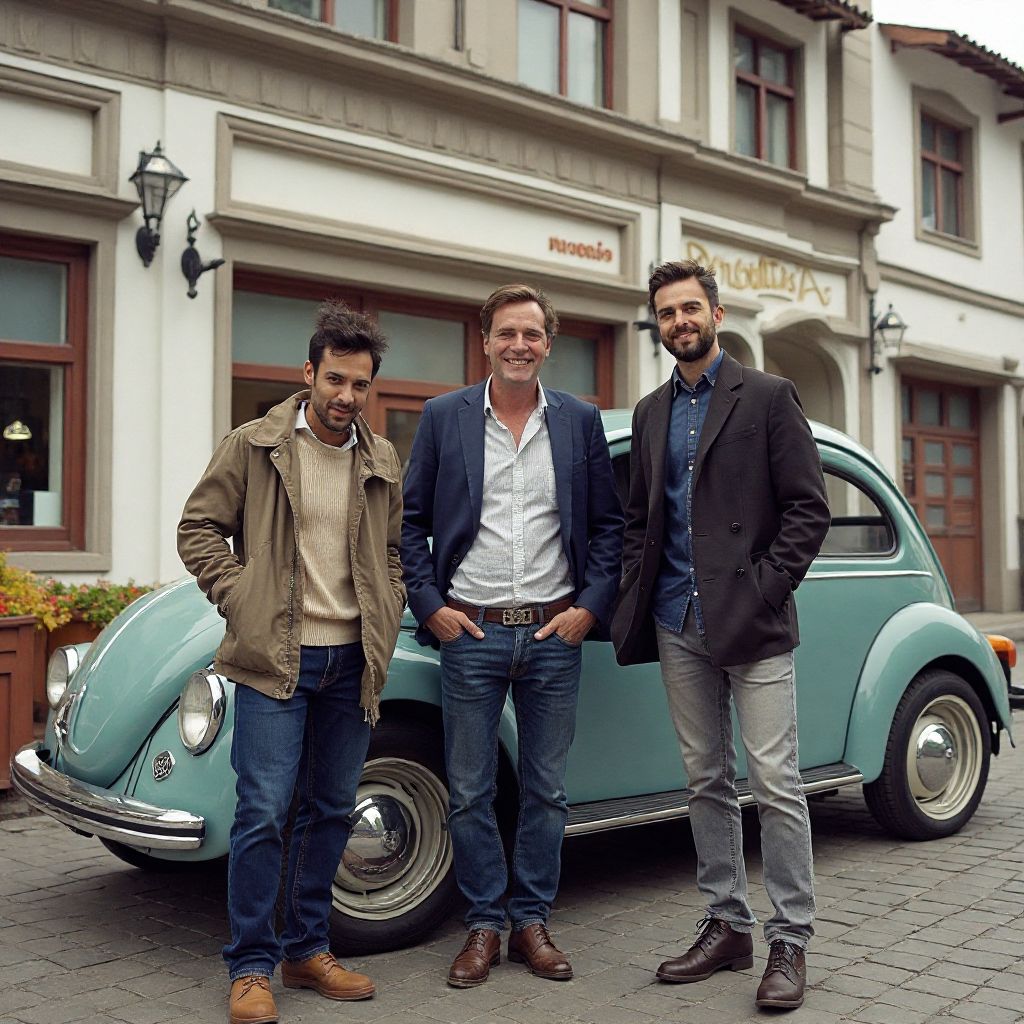 Fundadores de ElectroAutos Argentina en 2015